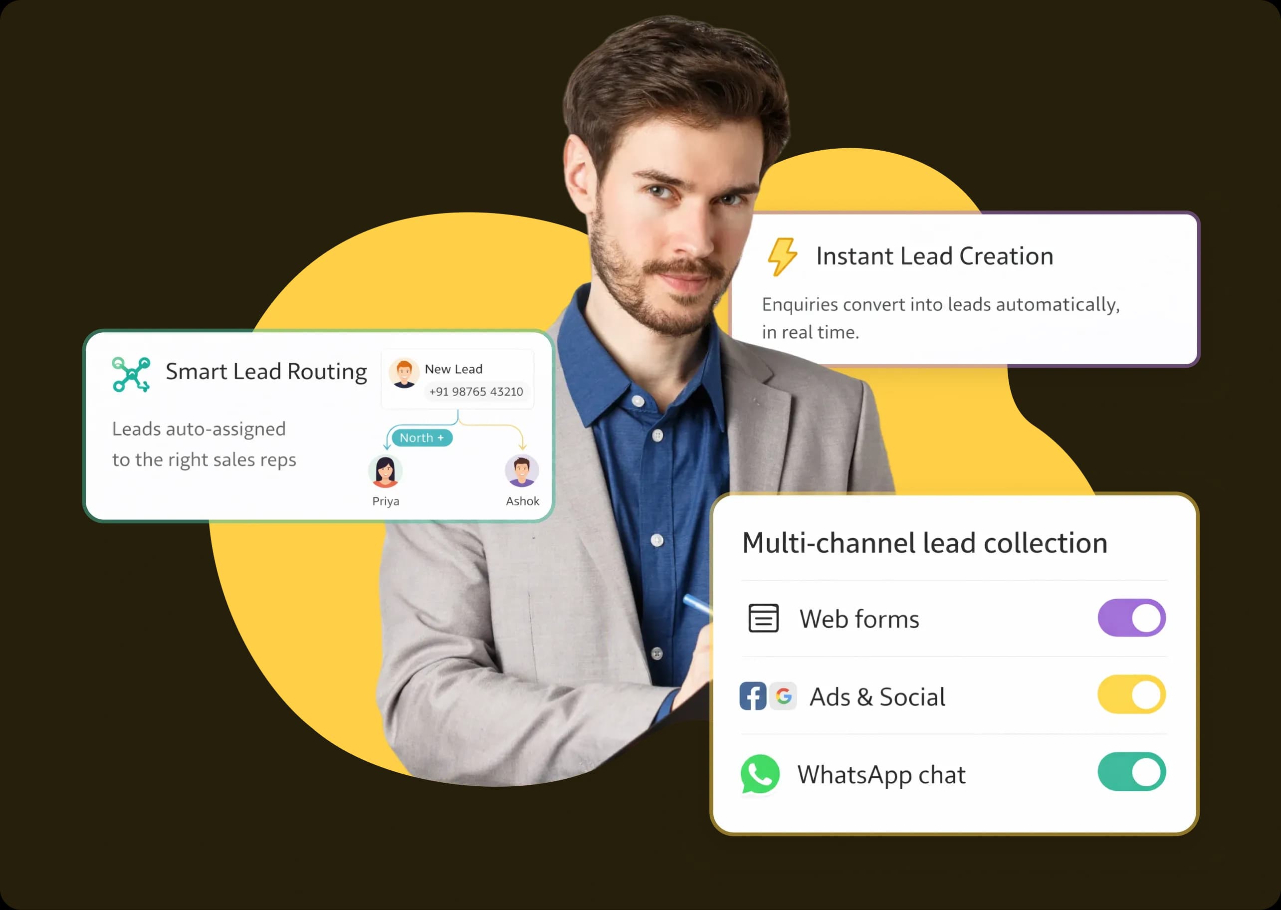 Capture Enquiries From Multiple Sources