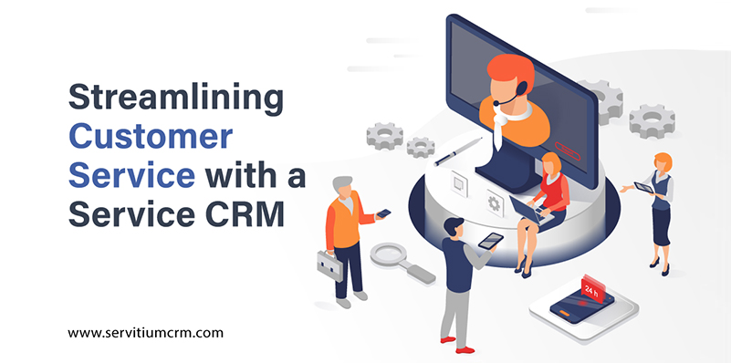 Streamlining customer service with a service CRM